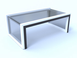 coffee table 3D 模型