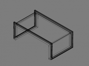 coffee table 3D 模型