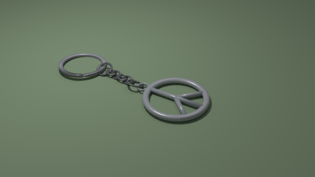 keychain 3D Модель .c4d .max .obj .3ds .fbx .stl .blend 