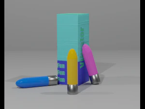 Triller Geel 3D Model