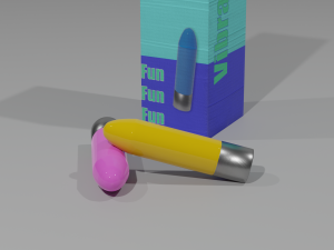 Vibrator Yellow 3D 模型