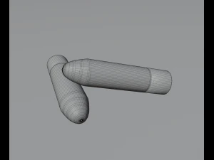 Vibrator Yellow 3D Model