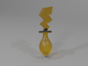 Pikachu Plug Toy Model 3D