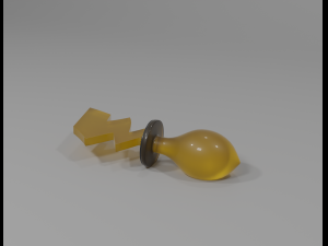 Pikachu Plug Toy 3D-Modell