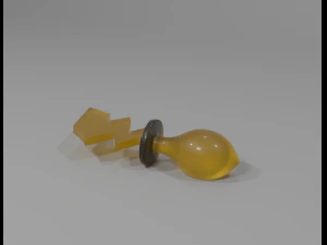 Pikachu Plug Toy 3D Model