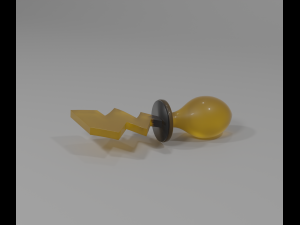 Pikachu Plug Toy 3D-Modell