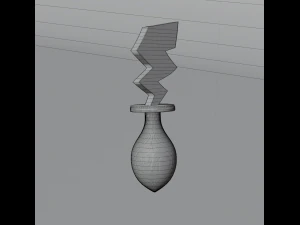 Pikachu Plug Toy 3D Model