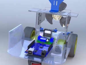 fire fighter robot Modelo 3D