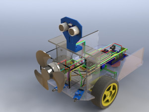 fire fighter robot Modelo 3D