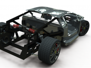 lamborghini aventador shassis 3D Модель