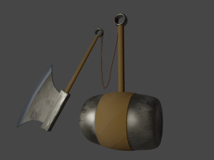 naruto 7 swords of the mist Model 3D