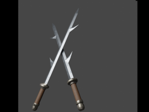 naruto 7 swords of the mist Model 3D