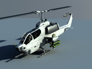 bell ah-1 supercobra 3Dモデル