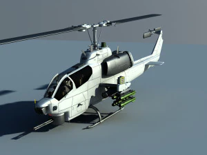 bell ah-1 supercobra 3D Model