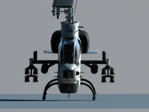 bell ah-1 supercobra 3D Model