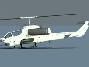 bell ah-1 supercobra 3D Model