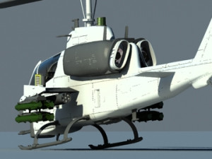 bell ah-1 supercobra 3D Model