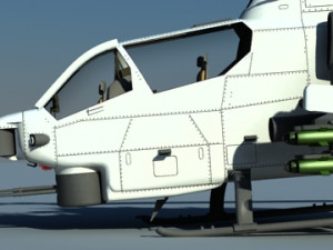 bell ah-1 supercobra 3D Model