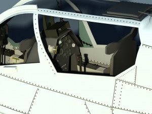 bell ah-1 supercobra 3D Model