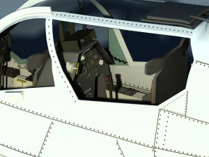 bell ah-1 supercobra 3D Model