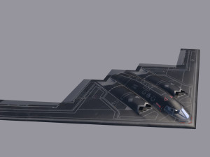 b-2 spirit 3D Model