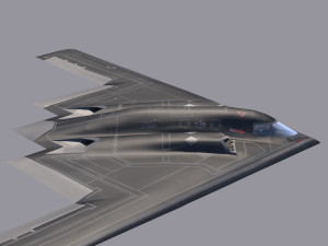 b-2 spirit 3D-Modell