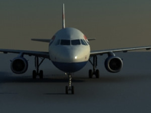 airbus a350 3D Model