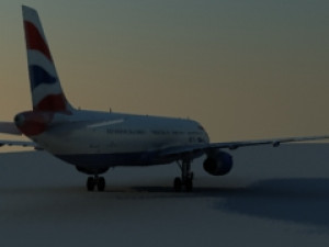 airbus a350 3D Model