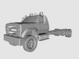 dodge d600 1980 truck modelo 3d 3D 模型