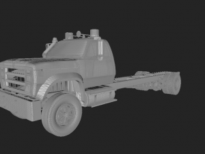 dodge d600 1980 truck modelo 3d 3D 模型