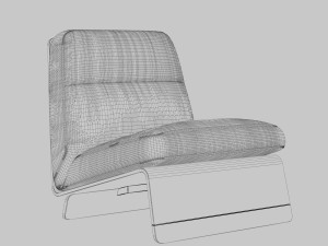chair baxter greta Modelo 3D