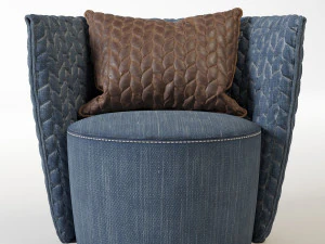 cadeir&atilde;o Modelo 3D