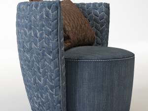 arm chair Model 3D