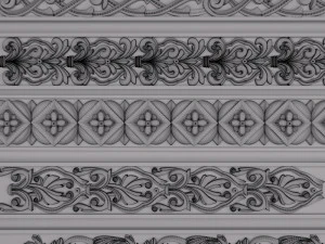trim ornament 1 3D Model