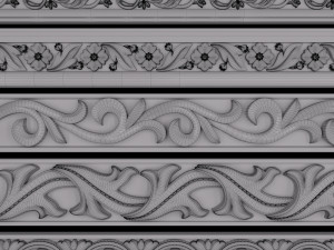 trim ornament 2 3D Модель