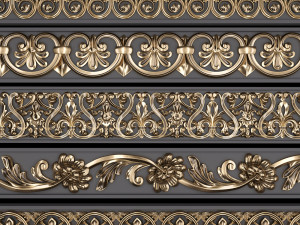 trim ornament 3 Modèle 3D