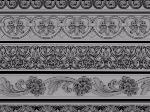 trim ornament 3 Modelo 3D