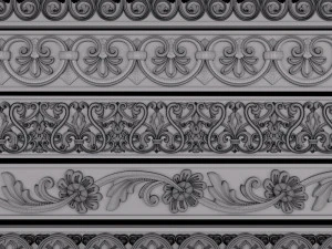 trim ornament 3 3D Model