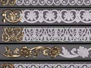 trim ornament 3 3D Model