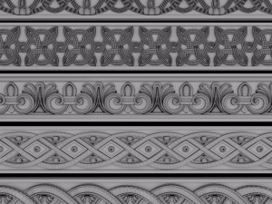 trim ornament 4 Modelo 3D