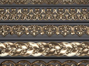trim ornament 5 3D मॉडल