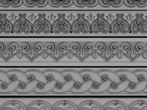 trim ornament 5 Modelo 3D