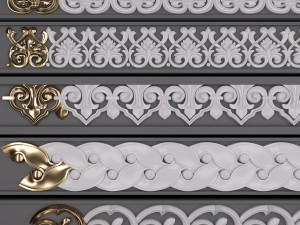 trim ornament 5 Modelo 3D
