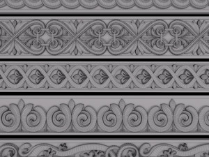trim ornament 06 3D मॉडल