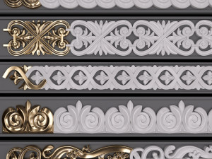 trim ornament 06 3D मॉडल