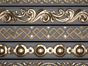 trim ornament 09 3D मॉडल
