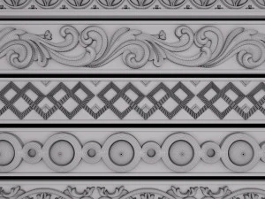 trim ornament 09 3D Model