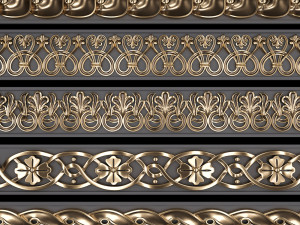 trim ornament 10 Modèle 3D