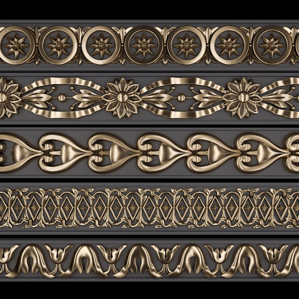 enfeite de acabamento 11 Modelo 3D .c4d .max .obj .3ds .fbx .stl .blend 