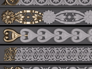 trim ornament 11 Modelo 3D